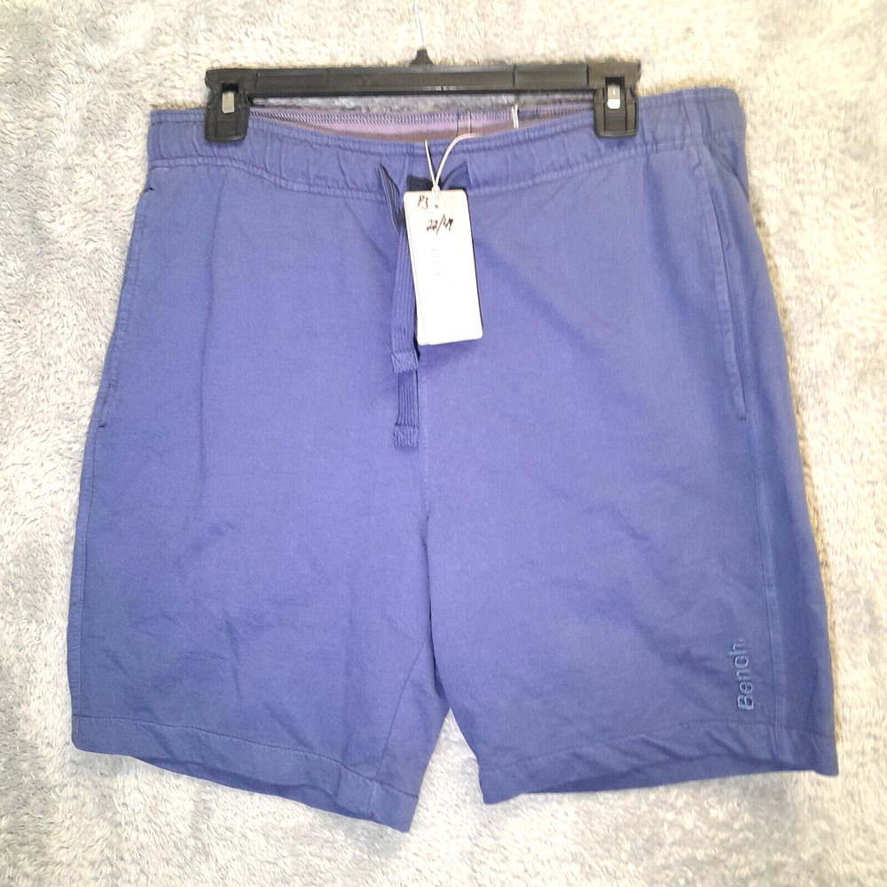 Bench Mens Jogging Shorts Medium Elastic Waist Drawstring Running Gym Short